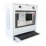 Armadio di sicurezza per PC, monitor LCD e tastiera Bianco
