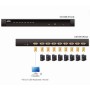 KVM Switch 8 porte combo USB + PS2, CS1308