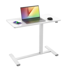 Sit-Stand Scrivania Compatta Postazione di Lavoro con Altezza Regolabile