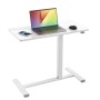 Sit-Stand Scrivania Compatta Postazione di Lavoro con Altezza Regolabile