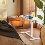 Sit-Stand Scrivania Compatta Postazione di Lavoro con Altezza Regolabile