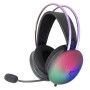 Cuffia Gaming Stereo con Microfono e Illuminazione RGB su Cuffie e Archetto Nero