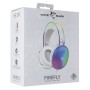 Cuffia Gaming Stereo con Microfono e Illuminazione RGB su Cuffie e Archetto Bianco