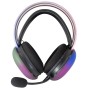 Cuffia Gaming Stereo con Microfono e Illuminazione RGB su Cuffie e Archetto Nero