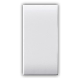 Domus S44 Tappo Copriforo 1 Modulo Bianco Lucido RAL 9010