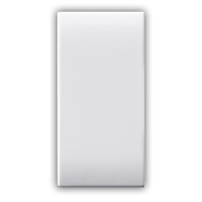 Domus S44 Tappo Copriforo 1 Modulo Bianco Lucido RAL 9010