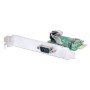 Scheda PCI Express Seriale 1 Porta DB9 M
