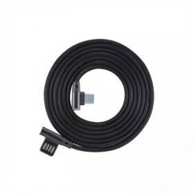 Cavo USB Angolato 90&deg USB A/USB-C 1.5m Nero