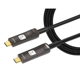 Cavo Audio/Video Ottico Attivo USB-C&trade M/M AOC Fibra Ottica 4K 15m