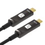 Cavo Audio/Video Ottico Attivo USB-C&trade M/M AOC Fibra Ottica 4K 20m