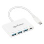 Hub USB 3.2 Gen 1 con 3 porte USB-A e 1 porta USB-C&trade Power Delivery