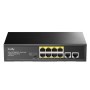Switch PoE+ 10/100M 8 Porte con 2 Porte Uplink, FS1010PG
