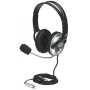 Cuffia Stereo Classica con Microfono 2x3.5mm