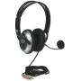 Cuffia Stereo Classica con Microfono 2x3.5mm