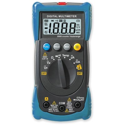 Multimetro Digitale Autorange 2000 Counts, C-LOGIC 560