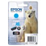 EPSON CART INK CIANO PER XP-600/605/700/800 SERIE 26XL/ORSO POLARE