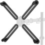 Kit Adattatore di Montaggio Non VESA per Monitor 13-27''