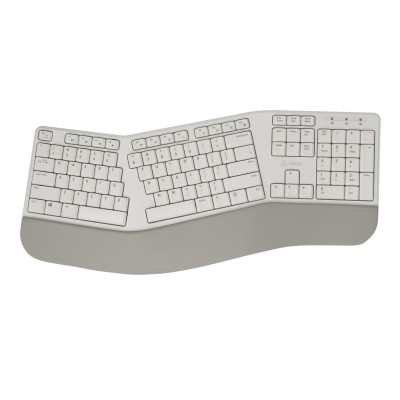 Tastiera Ergonomica Wireless 2,4 GHZ, WK-905