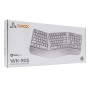 Tastiera Ergonomica Wireless 2,4 GHZ, WK-905