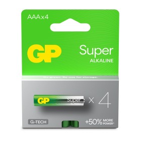Confezione 4 Batterie Super Alcaline Ministilo AAA 24A/LR03