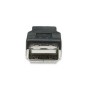 Adattatore Convertitore USB A Femmina USB B Maschio Nero
