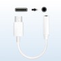 Cavo da USB-C&trade Maschio a Audio 3.5 mm Femmina 12 cm Bianco