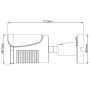 Telecamera IP POE IR 2MP da Soffitto Parete IP66 H.265, DGM2103SVP/F36