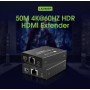 Extender HDMI 4K@60Hz su Cavo Cat.6/6A/7 Fino a 50m PoC