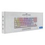 Tastiera Gaming Meccanica USB Anti Ghosting RGB LED 87 Tasti Bianco, Commandos