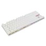 Tastiera Gaming Meccanica USB Anti Ghosting RGB LED 87 Tasti Bianco, Commandos