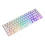 Tastiera Gaming USB 68 Tasti con Retroilluminazione LED RGB Bianco
