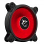 Ventola di Raffreddamento 4pin LED Rosso 120 mm 25dBA Fan PC Gaming
