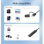 Cavo Adattatore 2-in-1 da USB-C&trade e USB-A a Audio Stereo Aux da 3,5 mm