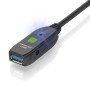 Cavo USB 3.0 Attivo Prolunga USB-A con 3 Chipset Amplificatori di Segnale 20m