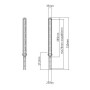Supporto per Soundbar Sopra o Sotto TV 23-65''