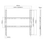 Supporto TV a Muro Fissa Ultra-Slim per TV 32-70''