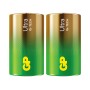 Confezione 2 Batterie GP Ultra Alcalina Torcia D 13AU/LR20