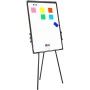 Lavagna Magnetica Flipchart Fogli Mobili 60x90 cm Altezza Regolabile