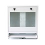 Armadio di sicurezza per PC, monitor LCD e tastiera Grigio
