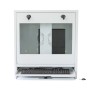 Armadio di sicurezza per PC, monitor LCD e tastiera Grigio