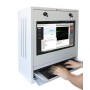 Armadio di sicurezza per PC, monitor touch LCD e tastiera Grigio senza vetro