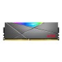 ADATA RAM DDR4 32GB KIT (2x16Gb) XPG Spectrix 3600Mhz CL18 RGB Gray Heatsink