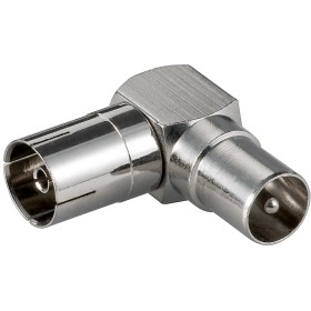 Adattatore Angolare Coassiale Maschio 90&deg a Femmina