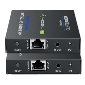 Extender HDMI 4K@60Hz 18Gbps HDR10 su cavo Cat.6/6A/7 fino 70 metri zero latenza