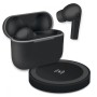 Cuffie Auricolari TWS Jive con Custodia di Ricarica USB-C&trade e Pad Caricatore a Induzione Nero