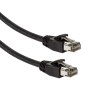 Cavo di Rete Patch in Rame Cat. 8.1 SFTP LSZH 0,5 m Nero