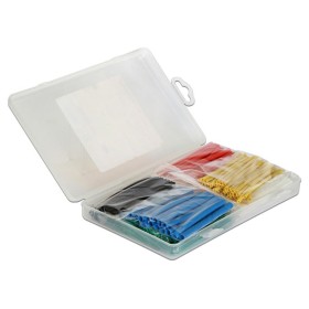 Kit 230 Tubi Colorati Guaina Termorestringente per Isolamento Cavi