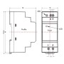 Alimentatore su Guida DIN 24V 1,5A 36W