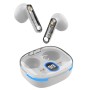 Auricolari Wireless Bluetooth v5.3 Custodia di Ricarica con Display Bianco