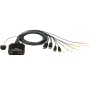 Switch KVM per doppio schermo DisplayPort (ThunderBolt) 2 USB